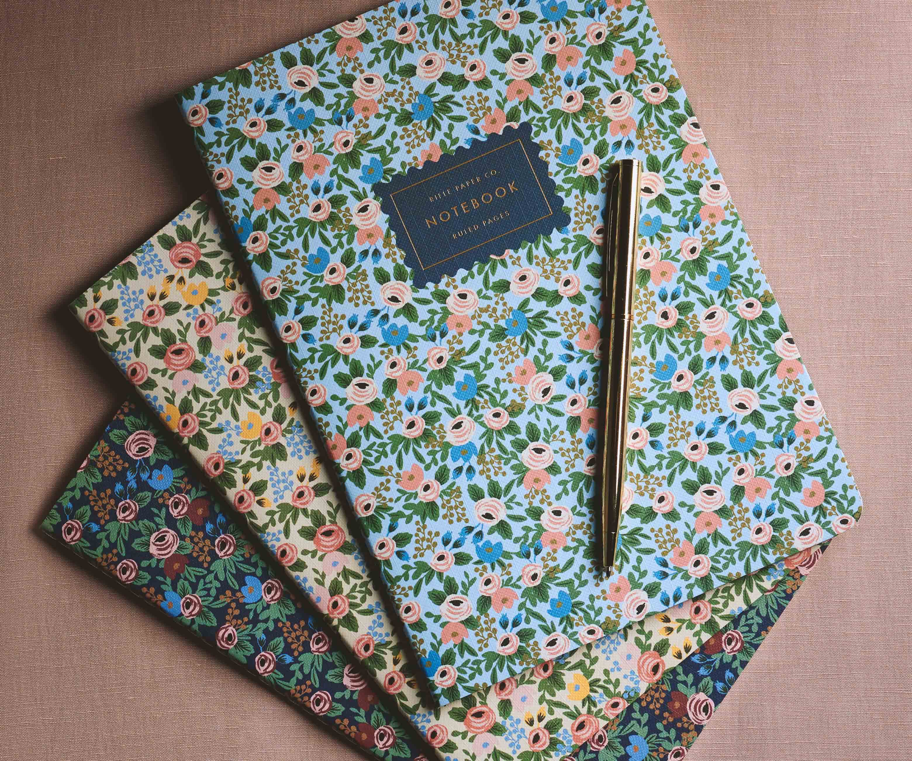 Stitched Notebook Set - Rosa