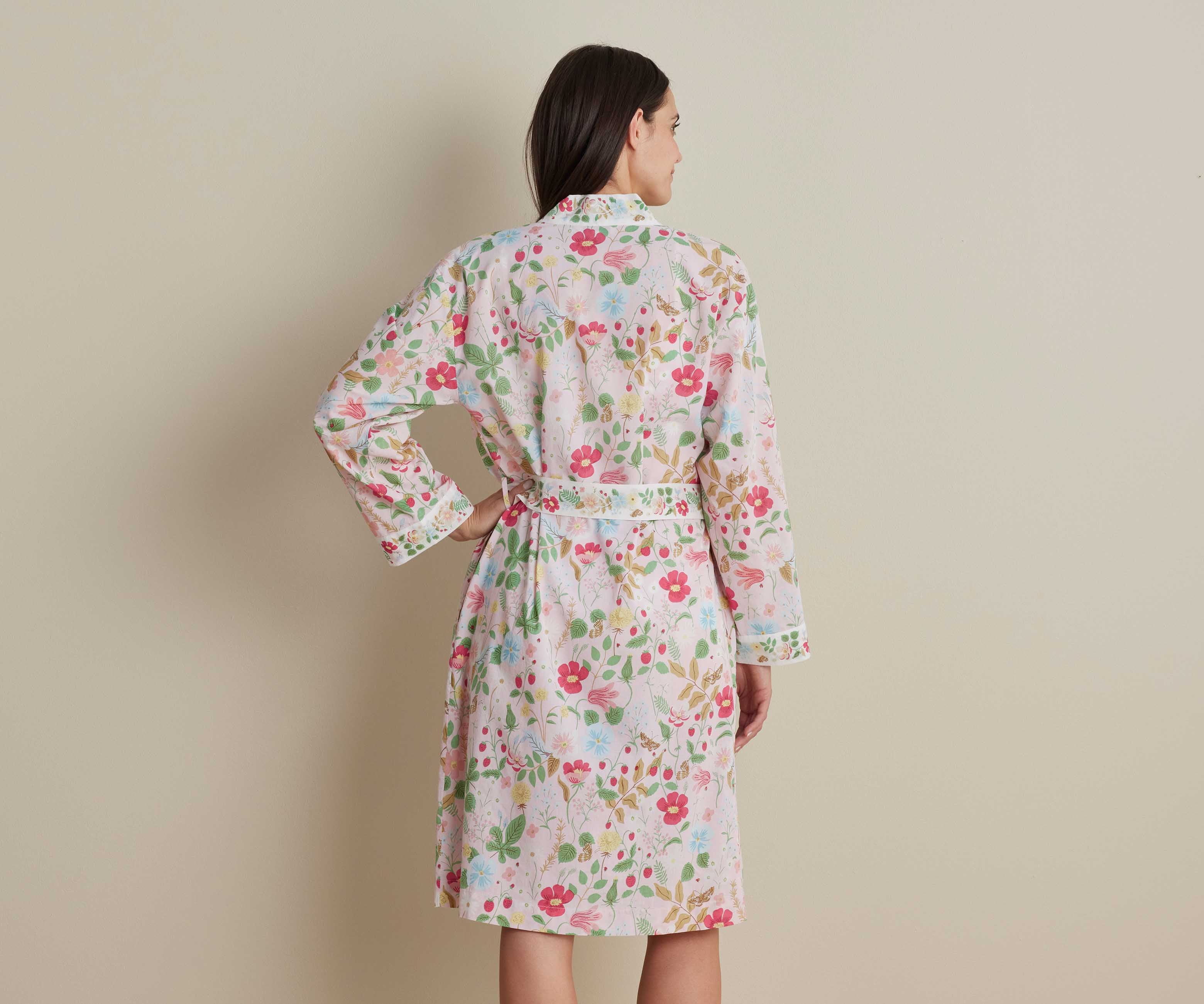 Voile Robe - Strawberry Fields